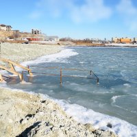 Полынья длч Крещения :: Анатолий Чикчирный