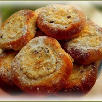 Ватрушки с творогом ... :: Валентина Надсон Ватрушки с творогом ... :: Валентина Надсон