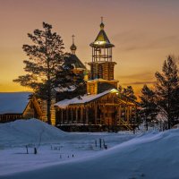Храм на берегу у Амура :: Виктор Иванович Чернюк