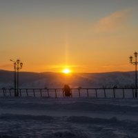 Рассвет над Амуром :: Виктор Иванович Чернюк Рассвет над Амуром :: Виктор Иванович Чернюк