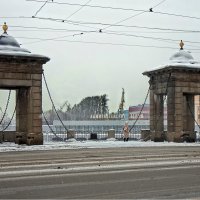Старо Калинкин мост и Адмиралтейские верфи. :: Игорь Корф