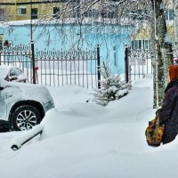 Февраль.В царстве городских сугробов! :: Владимир 
