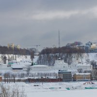 Благовещенский монастырь на правом берегу Оки, в Нижнем Новгороде :: Александр Синдерёв