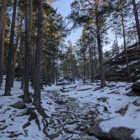 Горная тропа к Шайтанколю :: Андрей Хлопонин