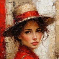 Женщина в красном пальто :: Георгий Пичугин