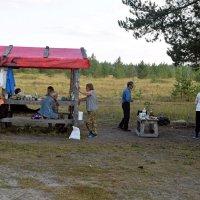 Снова на стоянке у реки Вымь. :: ВикТор Быстров