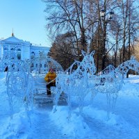 Три белых коня :: Татьяна Лютаева Три белых коня :: Татьяна Лютаева