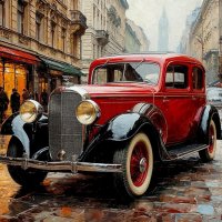 Красно-черный автомобиль :: Георгий Пичугин