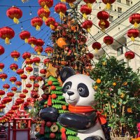 Китайский Новый год на Манежной площади :: <<< Наташа >>>