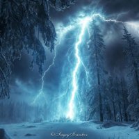Застывшая молния в лесу :: Сергей Ионников