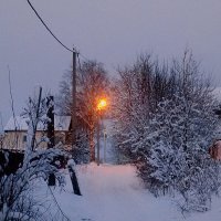 зимним вечером :: Сергей Кочнев