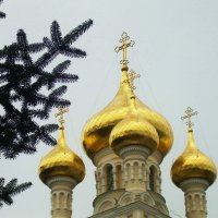 Купола собора Александра Невского В Ялте :: Татьяна Р 