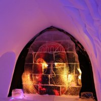 Интерьеры снежной пещеры :: Ольга 