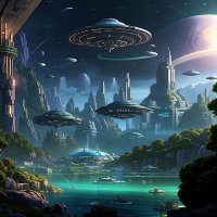 в другой галактике. :: Mila 