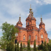 Богородицко-Тихоновский Тюнинский женский монастырь. Собор Вознесения Господня. :: Александр Герасенков