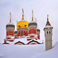 "Варварка, занесенная снегом"© :: Владимир Макаров