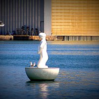 Порт Барселоны. :: Владимир Драгунский