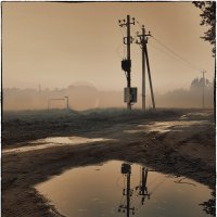 «Прибытие»_по мотивам повести Стругацких «Пикник на обочине» :: Станислав Лебединский