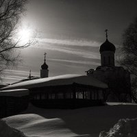 Храм Покрова в Боголюбово. Февраль 2026 :: Вячеслав Владимирович