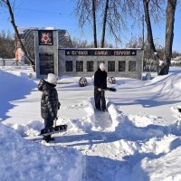 Деревенские школьники :: Валерий Судачок