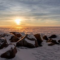 Зимний закат :: Виктор Желенговский