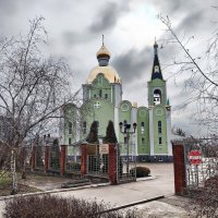 Храм Ксении Петербургской в Тихорецке :: Валерий Ткаченко Храм Ксении Петербургской в Тихорецке :: Валерий Ткаченко