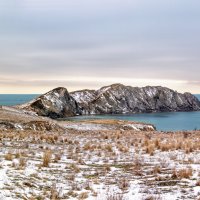 Крым. Зима. Мыс Хамелион, недалеко от Коктебеля :: But684 