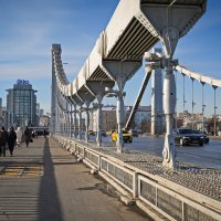 "Московская оттепель. Крымский мост"© :: Владимир Макаров