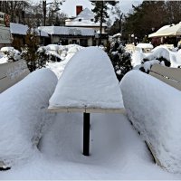 Кафе зимой. :: Валерия Комова