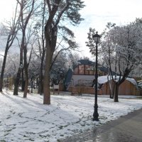 Следы на  снегу :: Валентин Семчишин