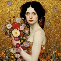Женщина с цветами :: Георгий Пичугин