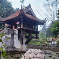 Пагода на одном столбе :: Валерий Готлиб Пагода на одном столбе :: Валерий Готлиб