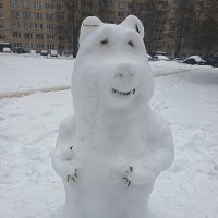 Снежный медведь :: Сергей Кочнев