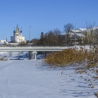 Мост через речку :: Сергей Цветков Мост через речку :: Сергей Цветков