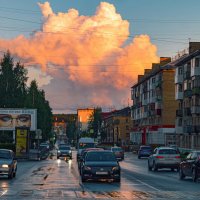 Перед и после летней грозы бывает такое явление как облака вертикального развития - воздушные горы :: Николай Зиновьев