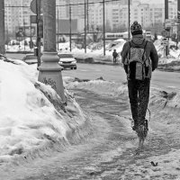 А самокатчикам не терпится :: Валерий Иванович