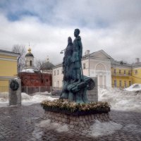 Памятник Великому князю Сергею Александровичу и его супруге Елизавете Федоровне :: Andrey Lomakin