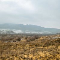 Бархан Сарыкум зимой . Дагестан. :: Дина Евсеева