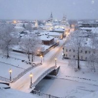 Заснеженный городок :: Irene Irene
