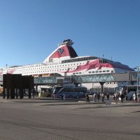 Паром «Baltic Princess» на паромном терминале Таллинк Силья :: Александр Ильчевский 