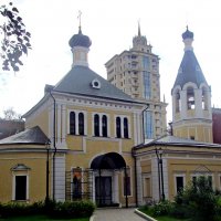 Москва. Храм преподобного Марона пустынника в Старых Панех . 2018 г. :: Ольга Довженко