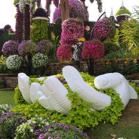 В парке цветов :: Галина Ильясова