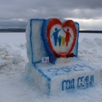 На фестивале снежных скульптур :: Ольга 