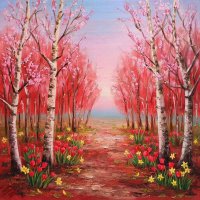 Весенний пейзаж :: Елена Сухорученкова