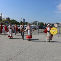 Встреча теплохода в Чебоксарах :: Ольга 