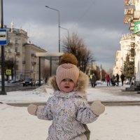 Алина и её весеннее настроение. :: Вадим Басов Алина и её весеннее настроение. :: Вадим Басов