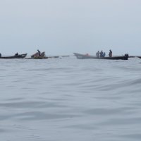 встреча рыбаков в море :: ИРЭН@ .