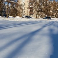 Снежная улица :: Александр Синдерёв