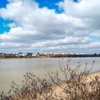 Река Кубань. Новая Адыгея :: Валерий Ткаченко