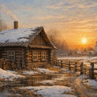 "Весна в деревне" :: Денис Бочкарёв